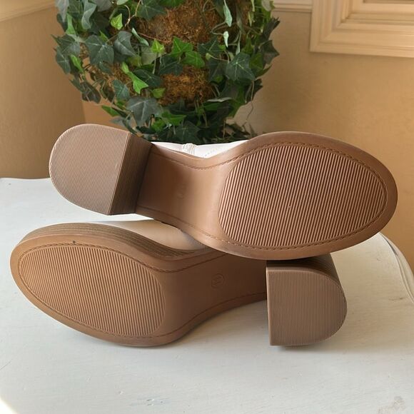 Universal Thread Jenna Platform Boots With Memory Foam Insole Off White Sz 11 - Picture 12 of 12